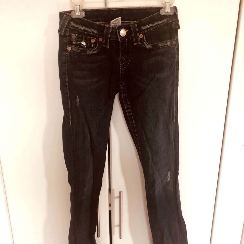 True Religion Dark Blue Billy Jeans Size 26